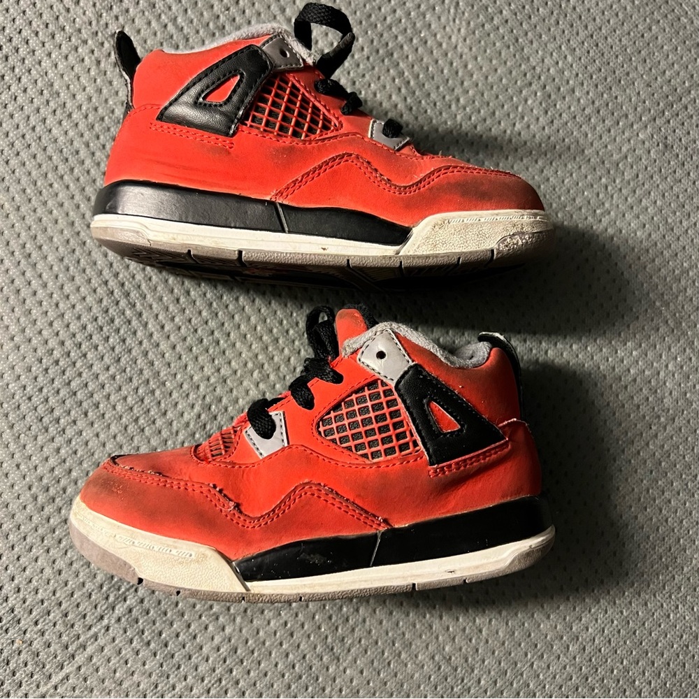 Air Jordan Toddler Retro Basketball Shoes Red 308500-603 8c
